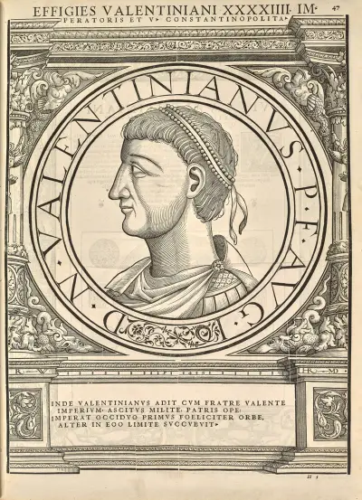 Valentinian I von Jacopo Strada