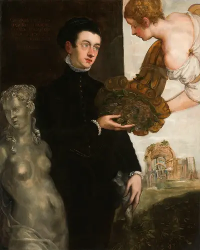 Portrait of Ottavio Strada von Jacopo Tintoretto