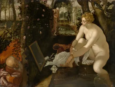 Susanna And The Elders von Jacopo Tintoretto