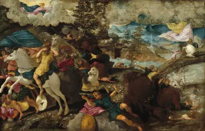 The Conversion of Saint Paul von Jacopo Tintoretto