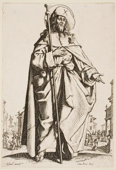 St. James the Greater av Jacques Callot