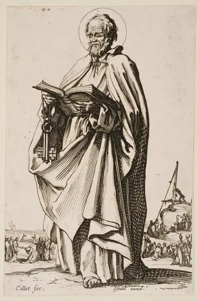 St. Peter av Jacques Callot