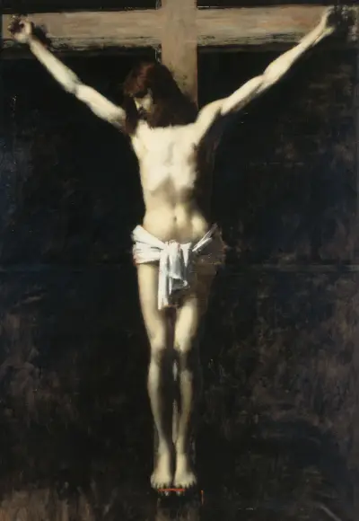Christ en croix av Jean-Jacques Henner