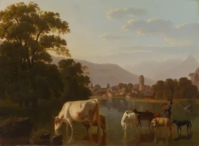 Unterseen av Johann Jakob Biedermann