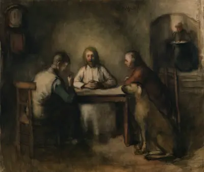 The Supper at Emmaus av Jakob Smits