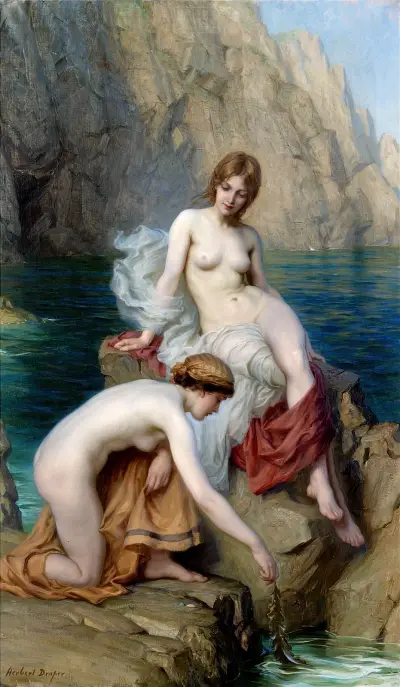 By Summer Seas von Herbert James Draper