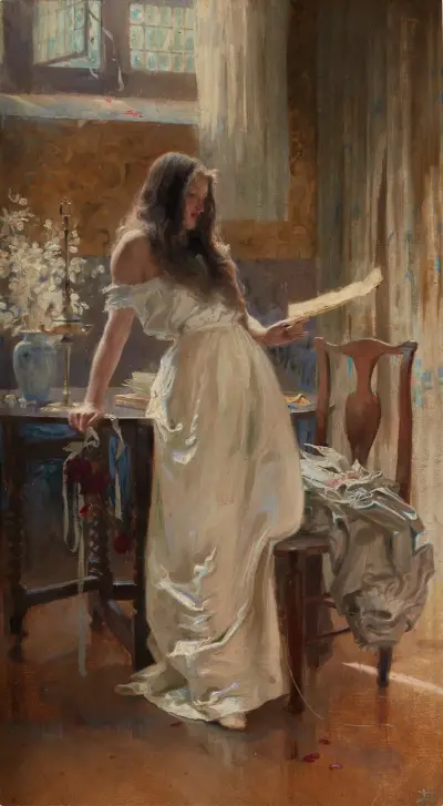 Go Lovely Rose! Tell her that Wastes her Time and Mine von Herbert James Draper