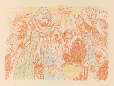Caesar’s Denarius av James Ensor