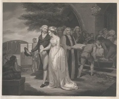 The Good Girl Married to her Master; The Wanton laid in her Grave, James Northcote