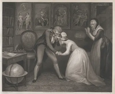 The Good Girl Receives the Honourable Addresses of her Master, James Northcote