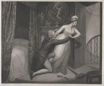 The Modest Girl rejects the Illicit Addresses of her Master, James Northcote