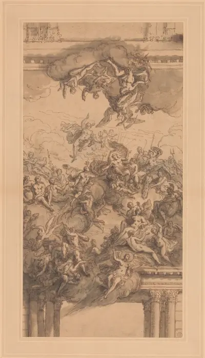 Projekt do dekoracji sufitu, Sir James Thornhill