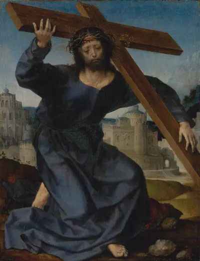 Christ Carrying the Cross von Jan Gossaert
