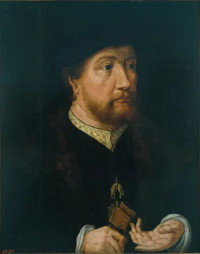 Henry III Of Nassau-Breda (from 1530 until 1532) von Jan Gossaert