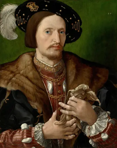 Portrait Of A Gentleman von Jan Gossaert
