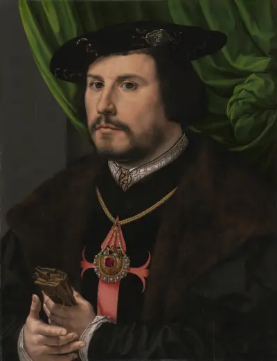 Portrait Of Francisco De Los Cobos Y Molina von Jan Gossaert
