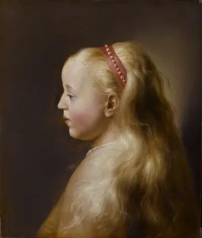 Portret młodej dziewczyny, Jan Lievens