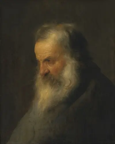Głowa brodatego mężczyzny, Jan Lievens