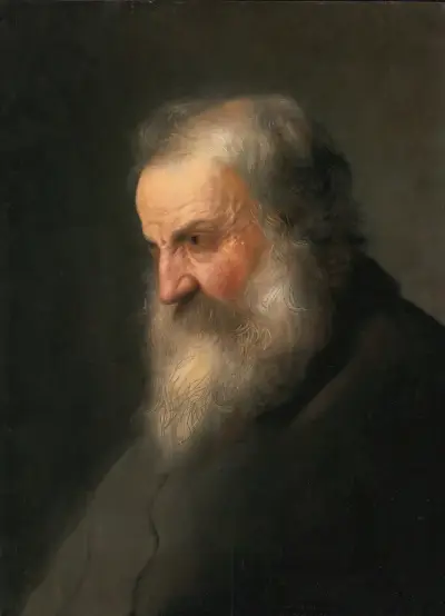Głowa starego mężczyzny, Jan Lievens