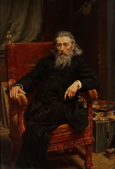 Autoportret, Jan Matejko