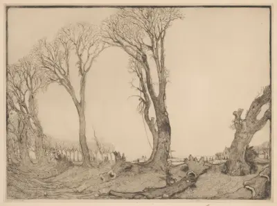 De houthakkers, Edam av Wijnand Otto Jan Nieuwenkamp