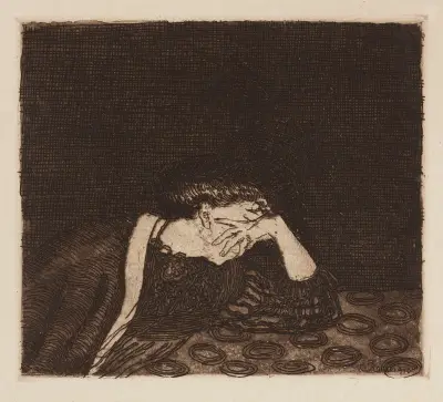 Desperate woman von Jan Rembowski