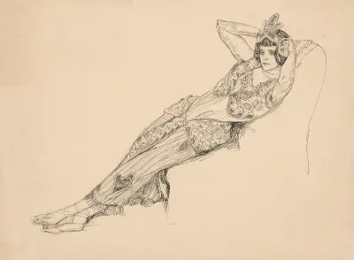 Odalisque von Jan Rembowski