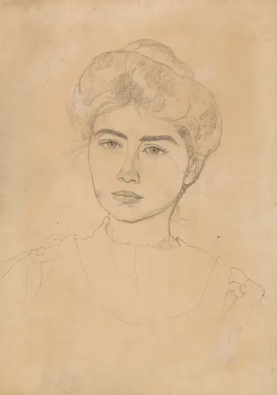 Portrait of a young woman von Jan Rembowski