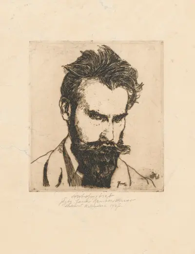 Self-portrait von Jan Rembowski