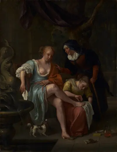 Bathsheba After the Bath av Jan Steen