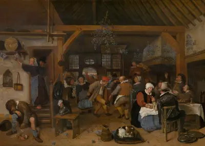 The Wedding Feast av Jan Steen