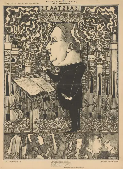 ‘Herziening der Personeele Belasting’ av Jan Toorop