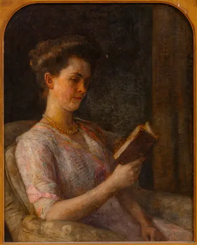 Portret van Mrs. Helena Dorothea Schniewind-Greeff (1880-1971) av Jan Veth