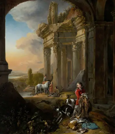 After the Hunt av Jan Weenix