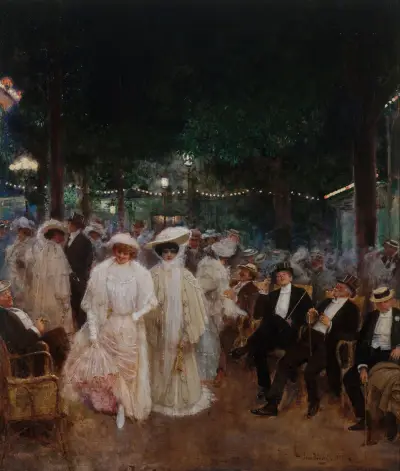 Les belles de nuit von Jean Béraud