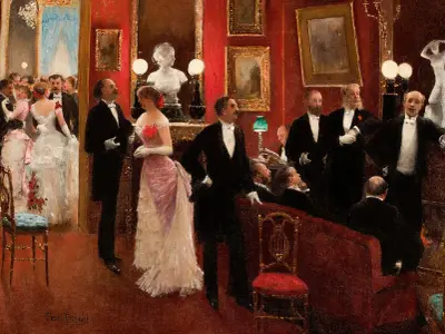 Scène Du Bal von Jean Béraud