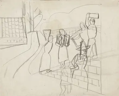 Boeren, 1928 – nr 2 av Jean Brusselmans