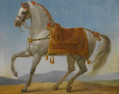 Bonaparte’s Arab Stallion, ‘marengo’ av Antoine-Jean Gros
