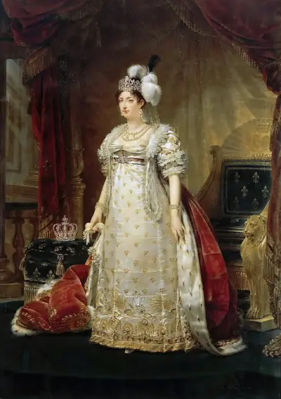 Portrait of Marie Thérèse Charlotte of France, Duchesse d’Angoulême av Antoine-Jean Gros