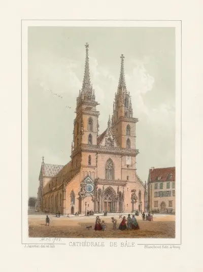 Cathédrale de Bâle von Jean Jacottet