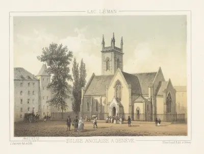Église Anglaise a Genève von Jean Jacottet