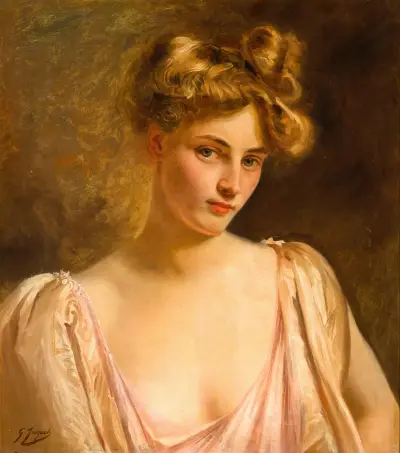 Blond kráska, Gustave Jean Jacquet