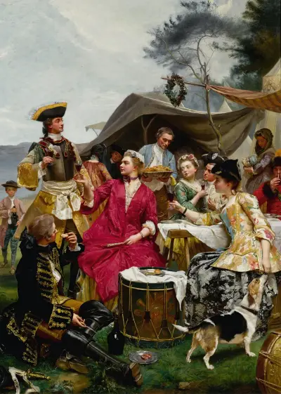 La Bienvenue, Gustave Jean Jacquet