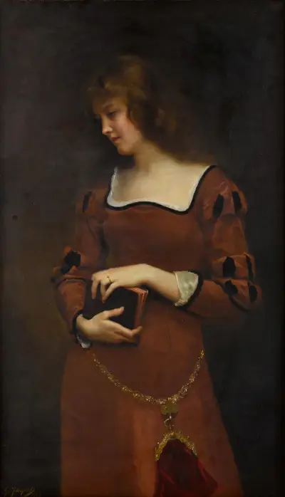 Zádumčivá myšlenka, Gustave Jean Jacquet