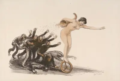 La Fortune poursuivie, Jean Veber