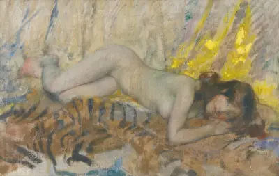 Akt na tygří kůži, James Jebusa Shannon