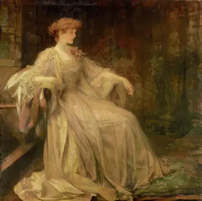 Portrét Violet, markýzy z Granby, James Jebusa Shannon
