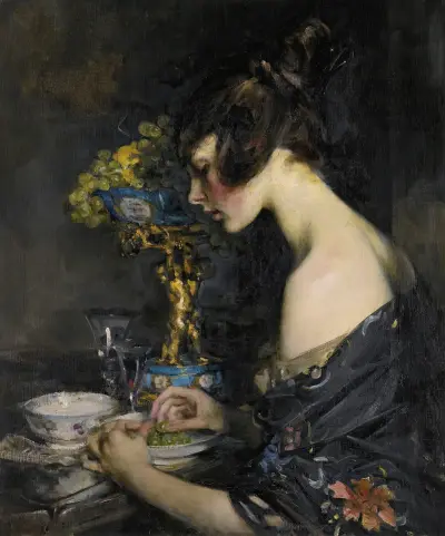 Sevreská váza, James Jebusa Shannon