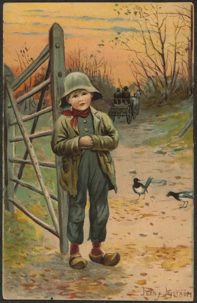 Child motif von Jenny Nyström