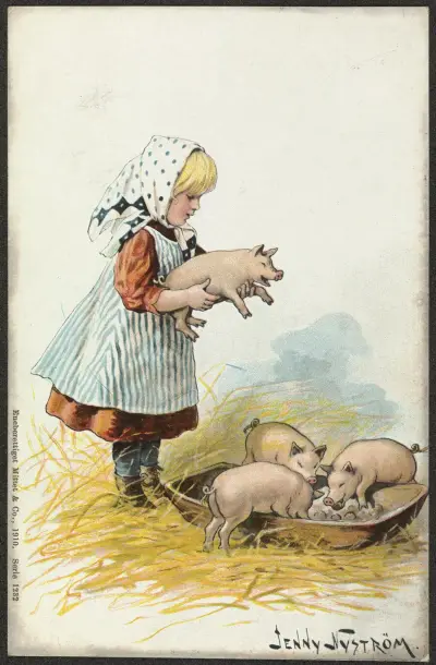 Christmas Card, Jenny Nyström